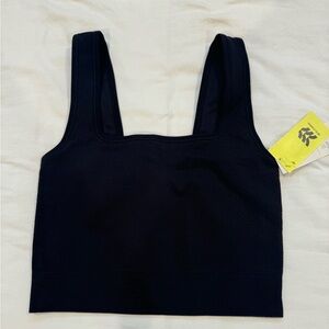 Women's Black sports bra/ top